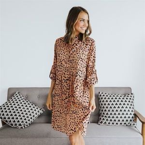 Fifth on Main Brooke Button Dress